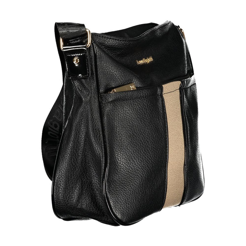 Sac à main Laura Biagiotti Gillman en PVC noir pour femmes