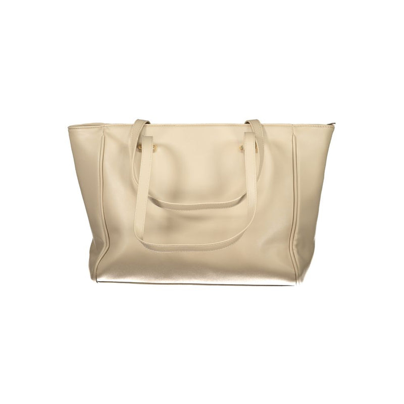 Sac à main Laura Biagiotti Bradenton Beige en PVC pour femmes