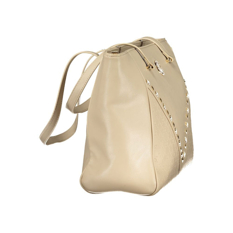 Sac à main Laura Biagiotti Bradenton Beige en PVC pour femmes