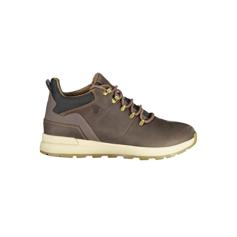 Lumberjack Dominic Brown Leather Men Ankle Boot