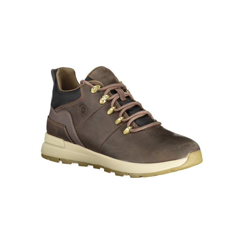 Lumberjack Dominic Brown Leather Men Ankle Boot