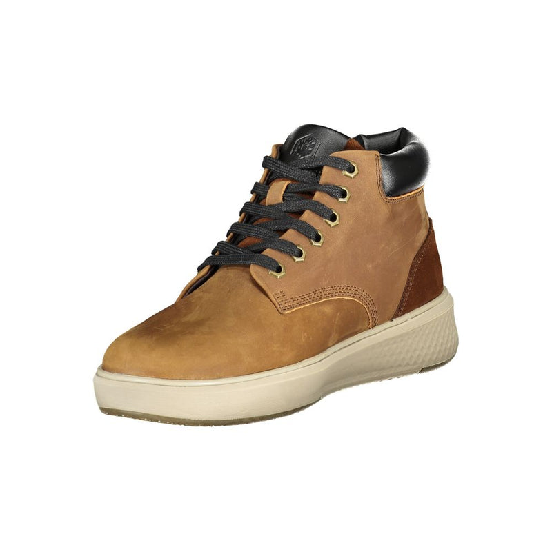Lumberjack Virgil Brown Leather Men Ankle Boot