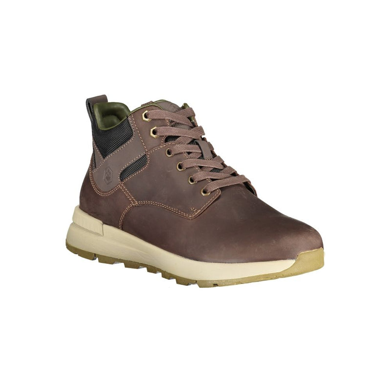 Lumberjack Dominic Brown Leather Men Ankle Boot