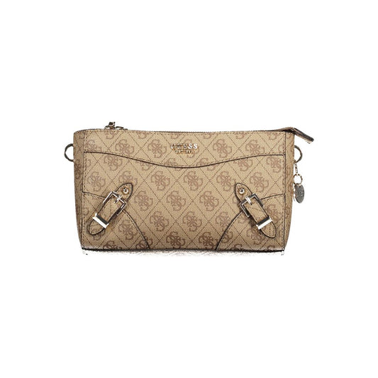Sac à main Guess Jeans en polyéthylène beige
