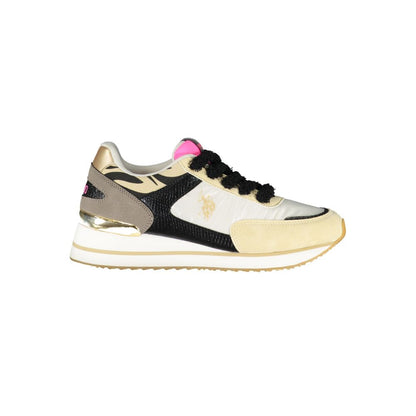 US POLO ASSN. Beige polyester sneaker