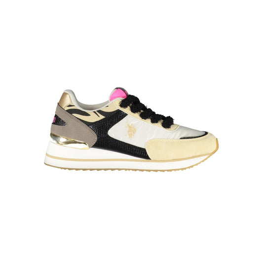 US POLO ASSN. Beige polyester sneaker