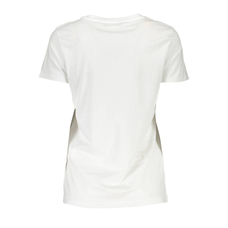 Scervino Street Women's White Cotton T-Shirt - Comfort Meets Style