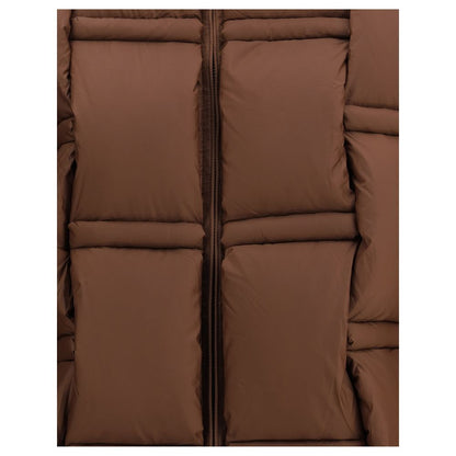 RAXXY Brown Nylon Coat