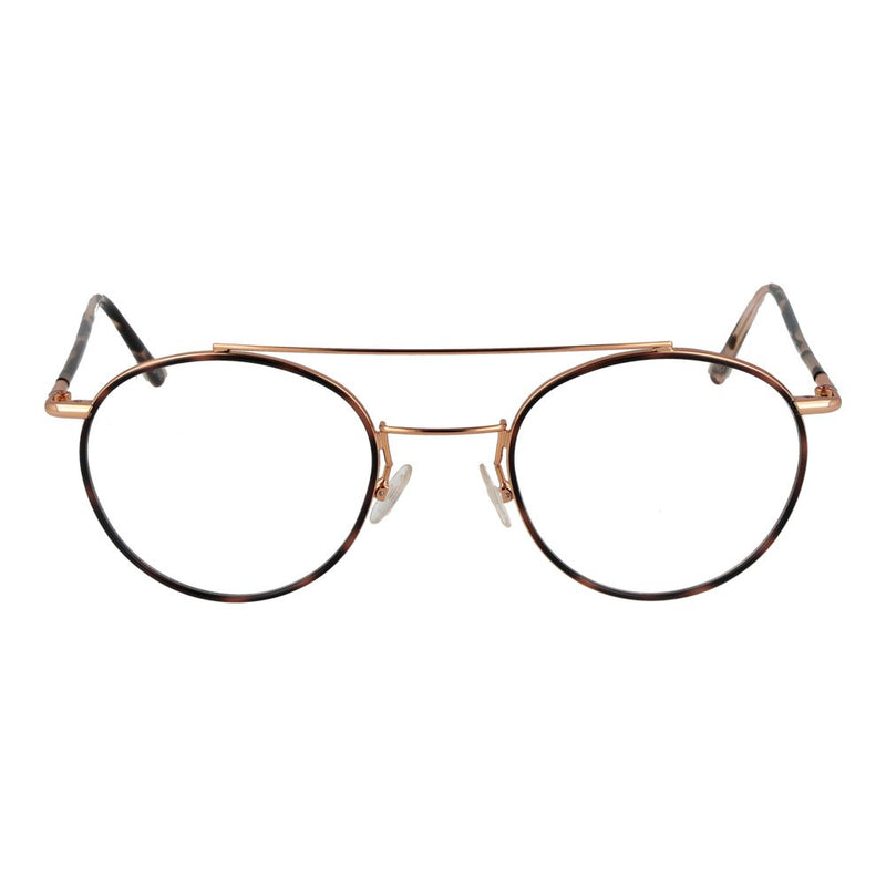 Andy Wolf Rose Gold Unisex Glasses Frame - Elegant Aviator Style
