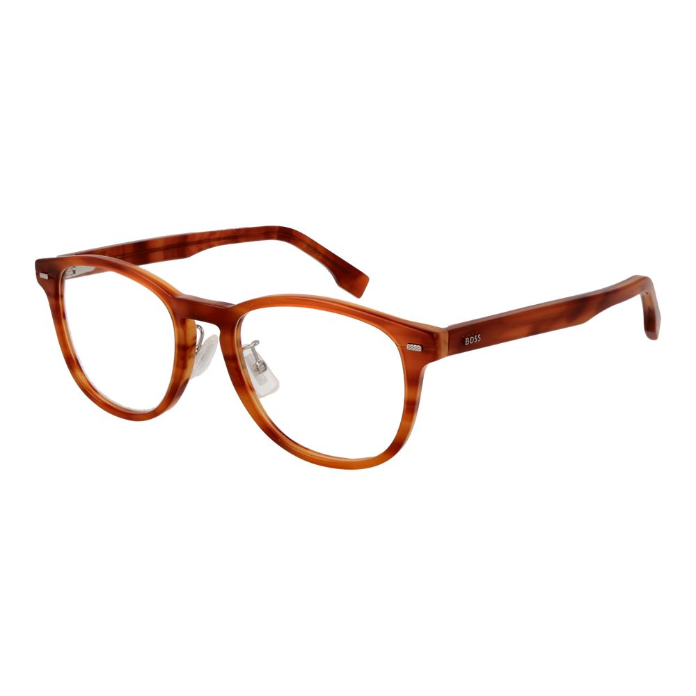 Monture de lunettes Hugo Boss marron pour homme