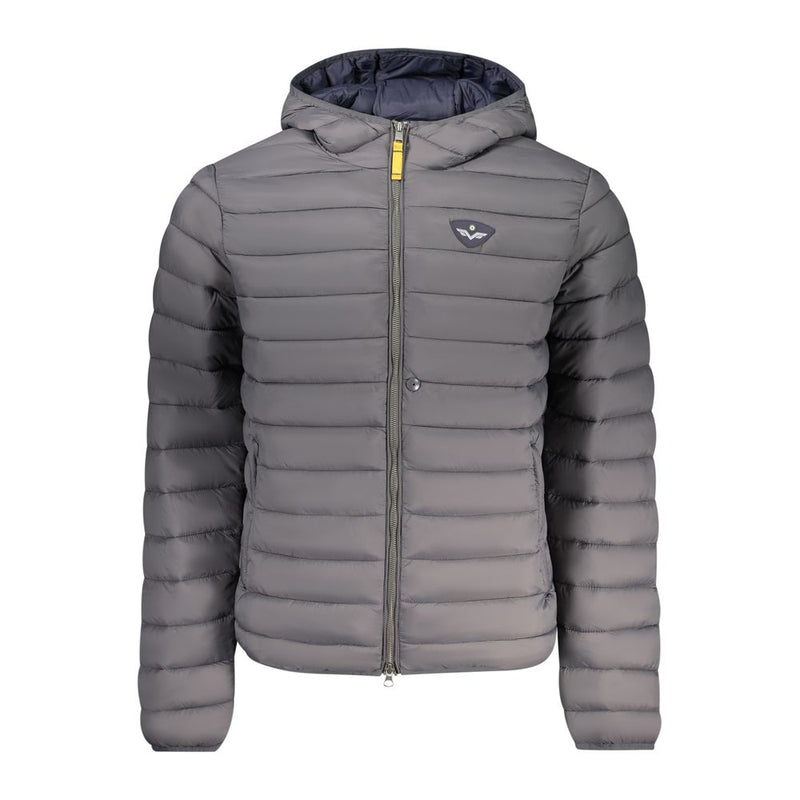 Veste et Manteau en Polyamide Gris Armata Di Mare - Élégance et Polyvalence