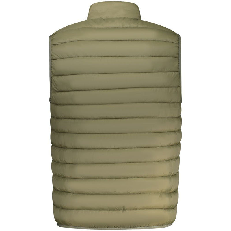 Armata Di Mare Green Polyamide Sleeveless Jacket