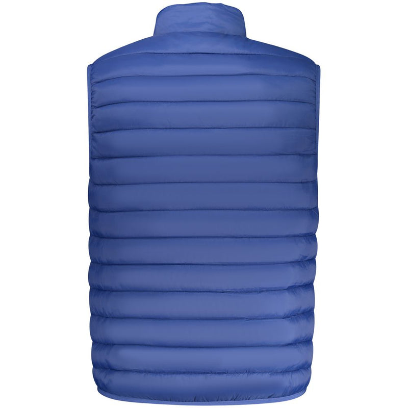 Armata Di Mare Blue Polyamide Sleeveless Jacket