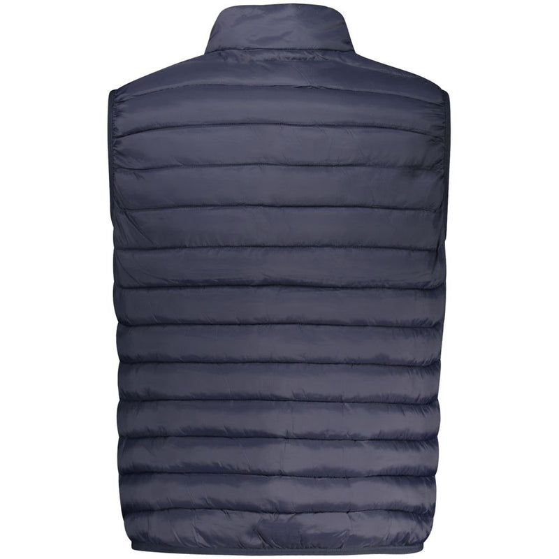 Armata Di Mare Blue Polyamide Sleeveless Jacket