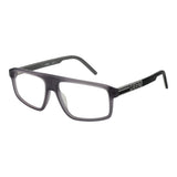 Monture de lunettes Hugo Boss grise pour homme