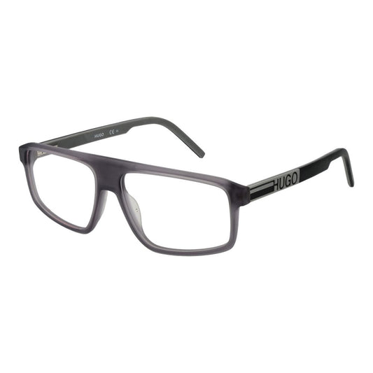Monture de lunettes Hugo Boss grise pour homme