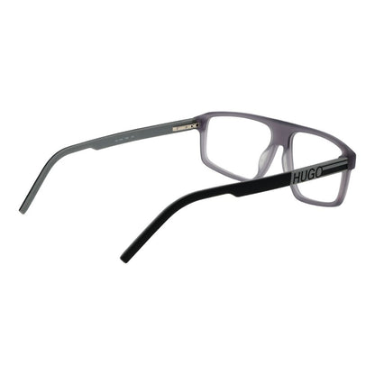 Monture de lunettes Hugo Boss grise pour homme