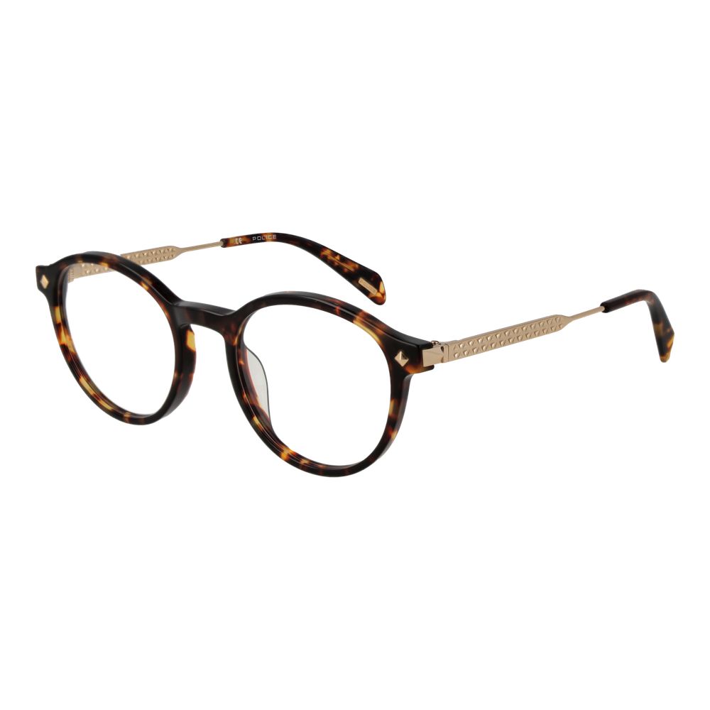 Monture de lunettes pour femmes Police, couleur marron