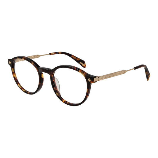 Monture de lunettes pour femmes Police, couleur marron
