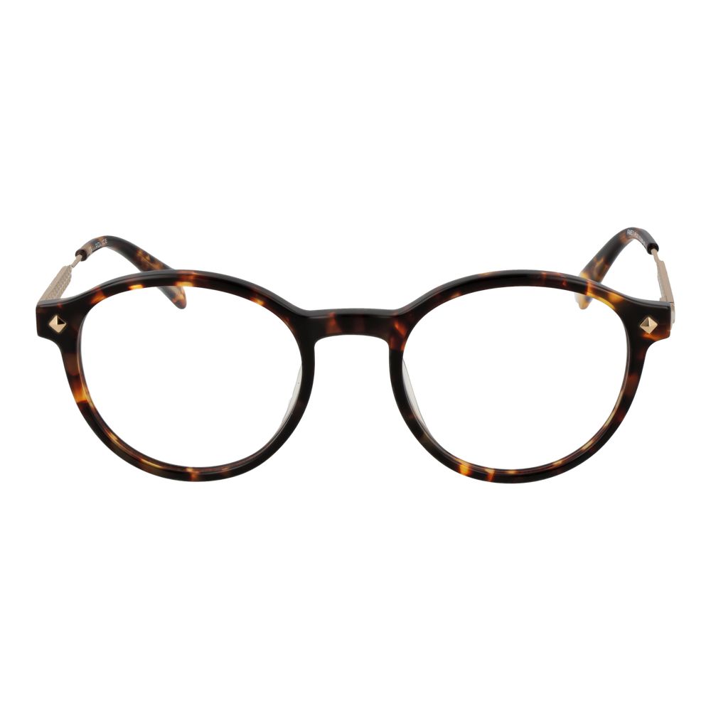 Monture de lunettes pour femmes Police, couleur marron