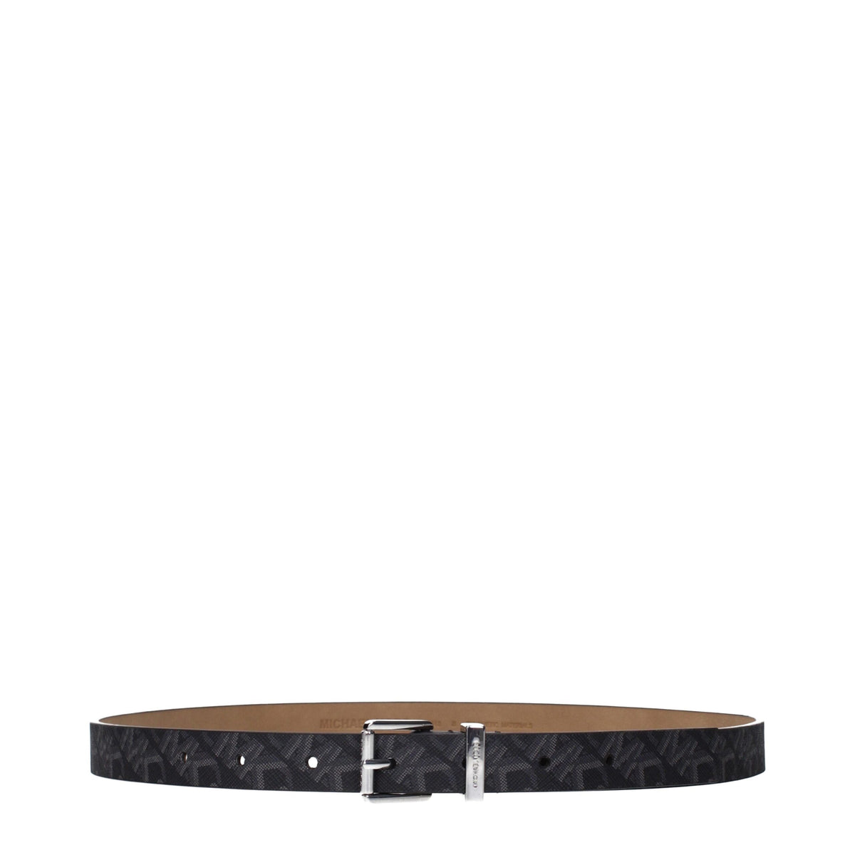 Ceintures classiques en tissu gris Michael Kors