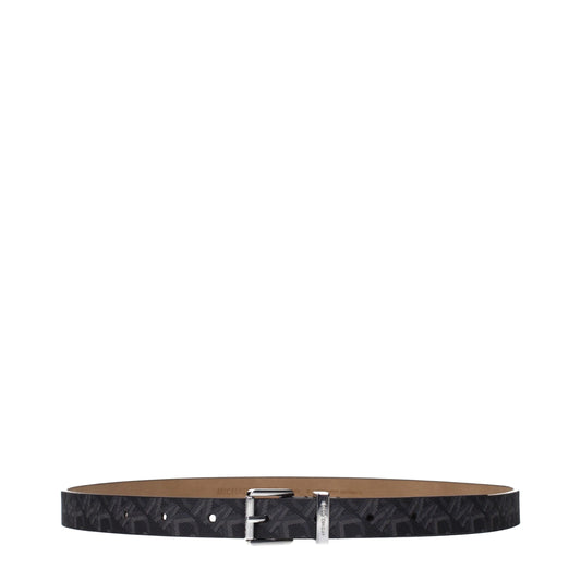 Ceintures classiques en tissu gris Michael Kors