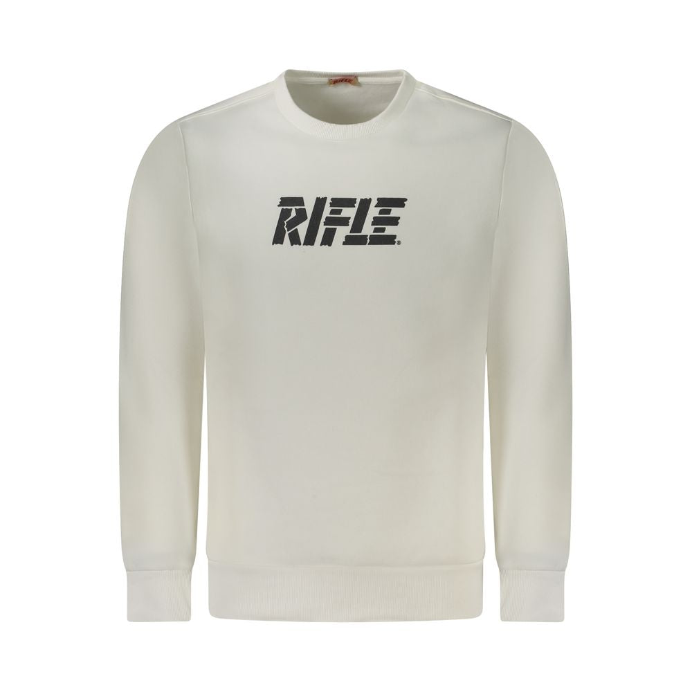 Rifle Sweatshirt en Coton Blanc - Confort et Style