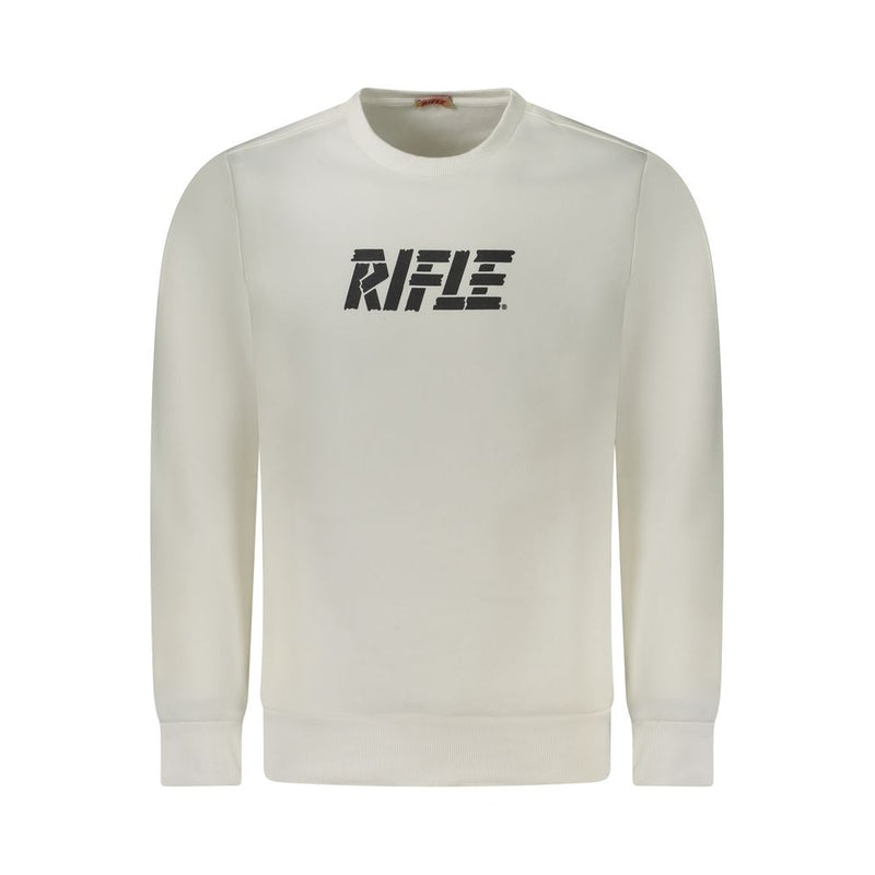 Rifle Sweatshirt en Coton Blanc - Confort et Style