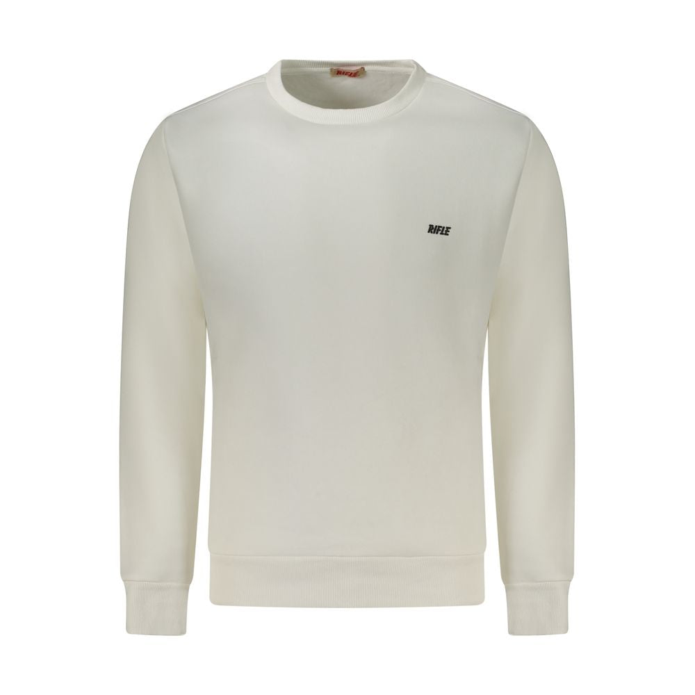 Sweatshirt en Coton Blanc Rifle - Confort et Style