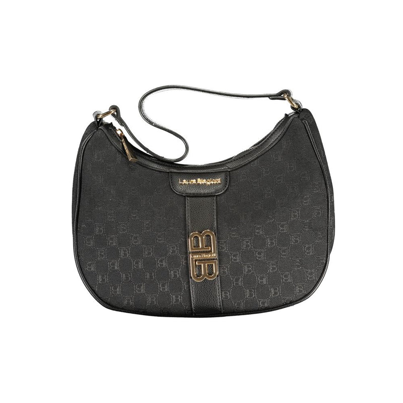 Sac à main en polyester noir Laura Biagiotti - Élégant et fonctionnel