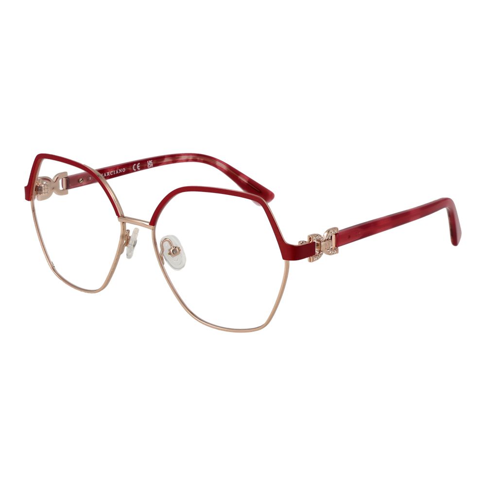 Monture de lunettes rouges pour femmes Marciano by Guess - Élégante et Durable