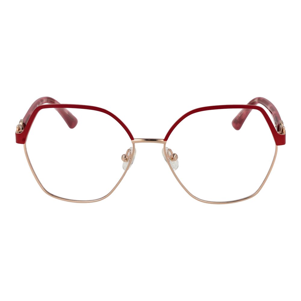 Monture de lunettes rouges pour femmes Marciano by Guess - Élégante et Durable
