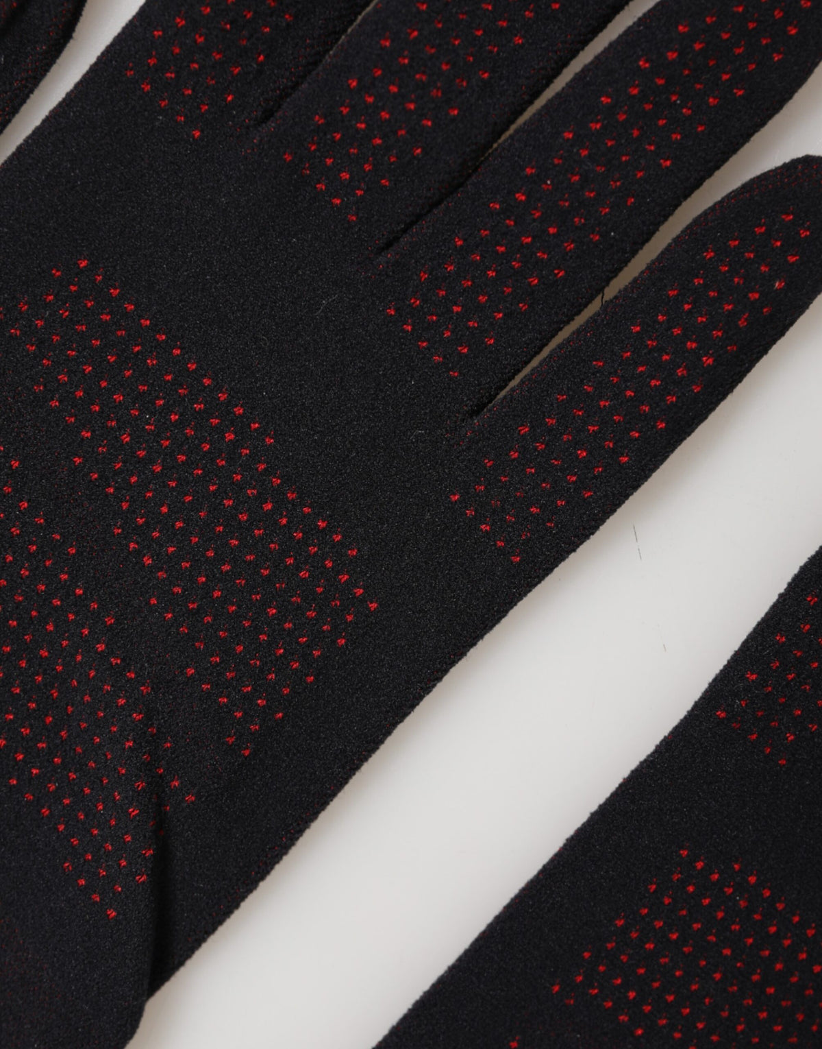 Moufles Dolce &amp; Gabbana noires en coton avec logo DG pour hommes