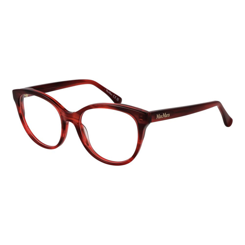 Max Mara Red Cat Eye Women Glasses Frame