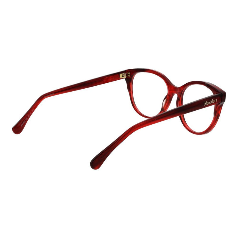 Max Mara Red Cat Eye Women Glasses Frame