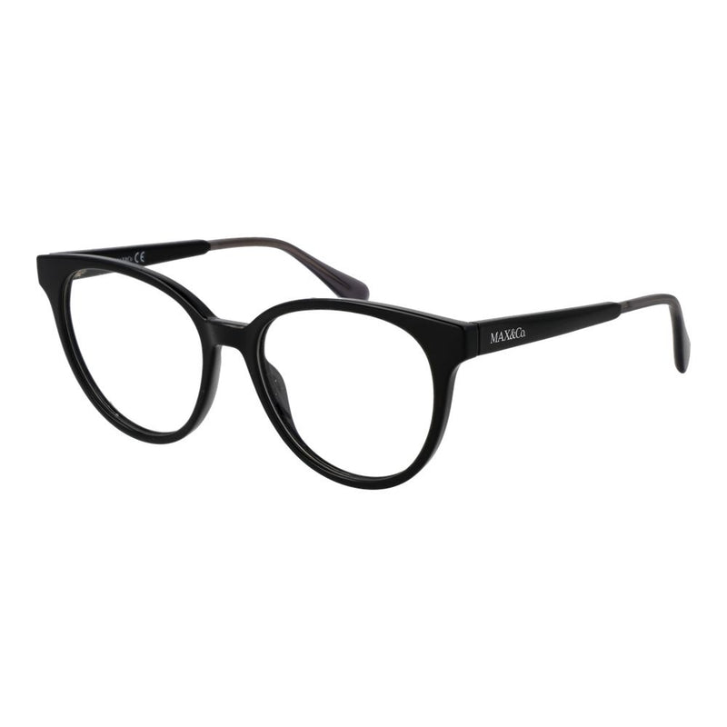 Max & Co Black Women Glasses Frame - Stylish Panto Design