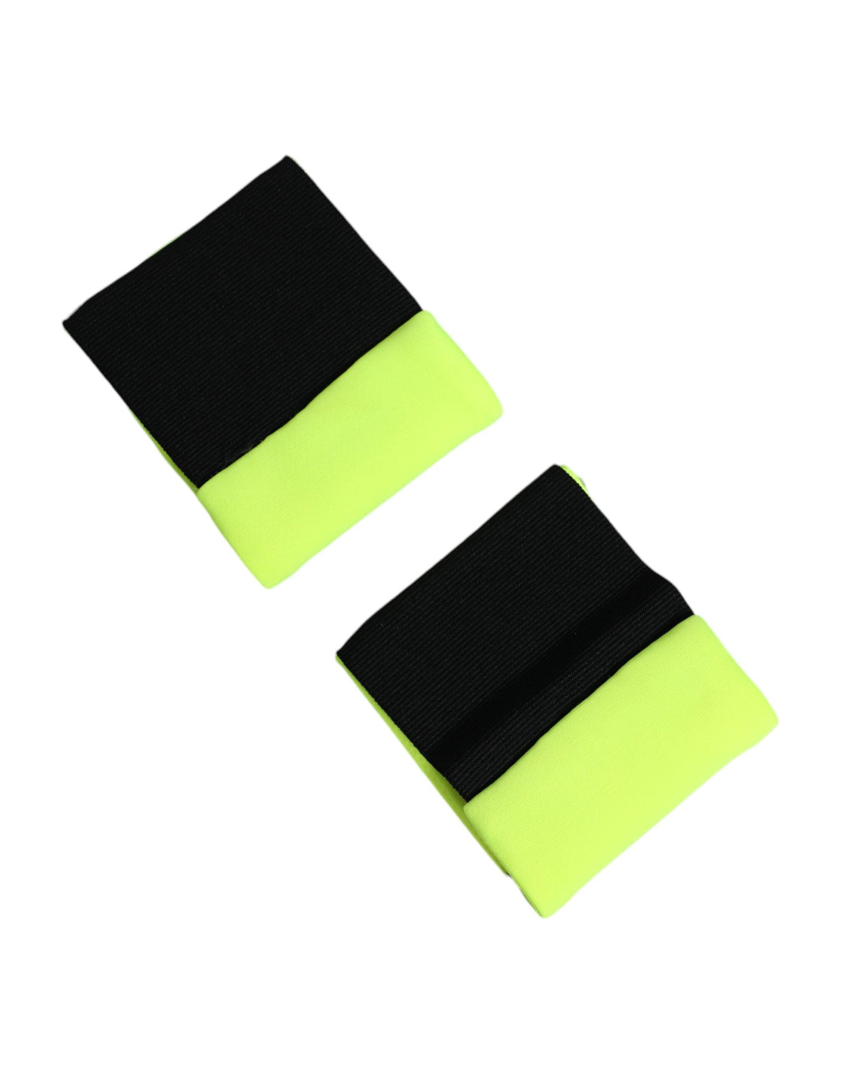 Bracelet Dolce &amp; Gabbana jaune et vert avec logo DG en polyester (1 paire)