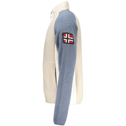 Sweat-shirt beige en polyester Norvège 1963