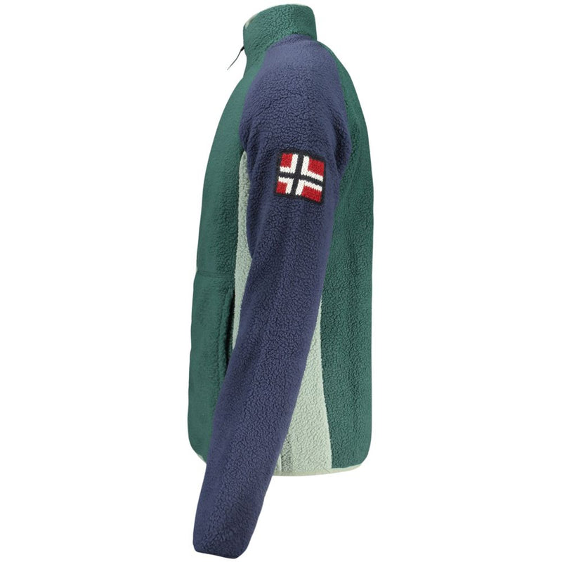 Sweatshirt en Polyester Vert Norway 1963