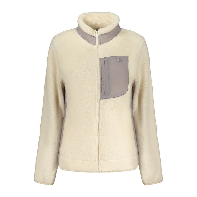 Norway 1963 Women's White Polyester Sweatshirt - Stylish Comfort