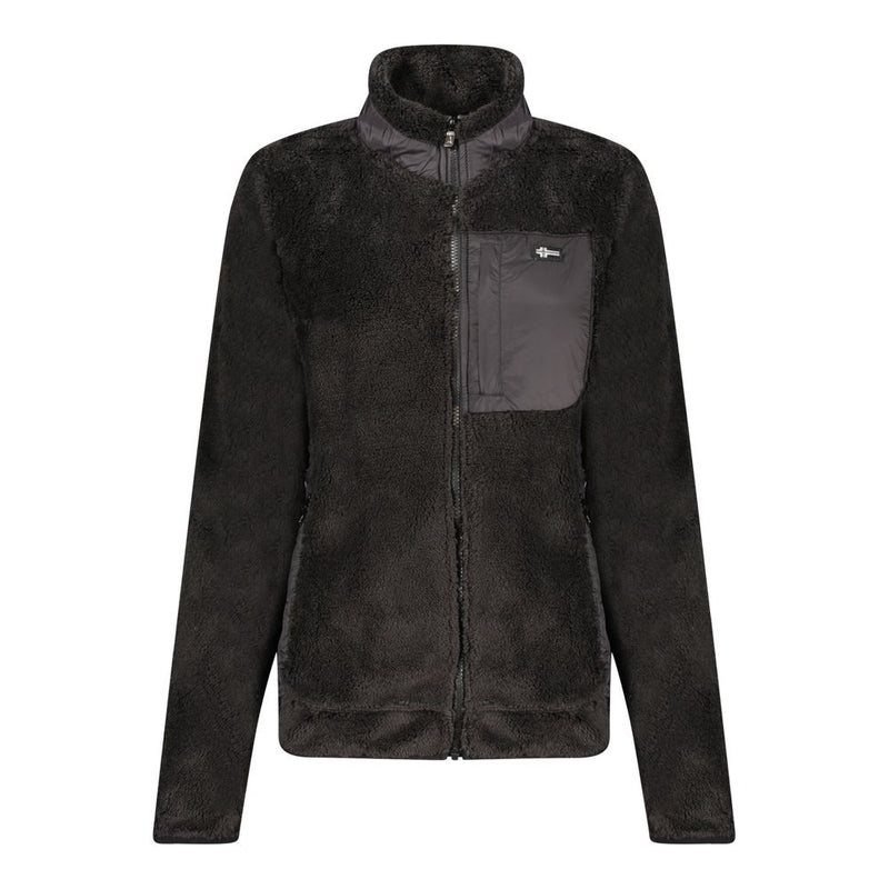 Sweatshirt Noir en Polyester Norway 1963 pour un Confort Optimal