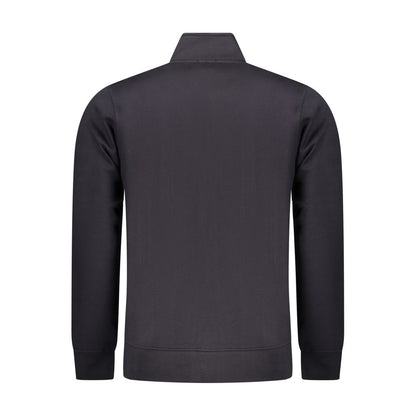 Sweat-shirt en coton bleu fusil