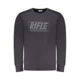 Rifle Blue Cotton Sweatshirt - Confort et Élégance