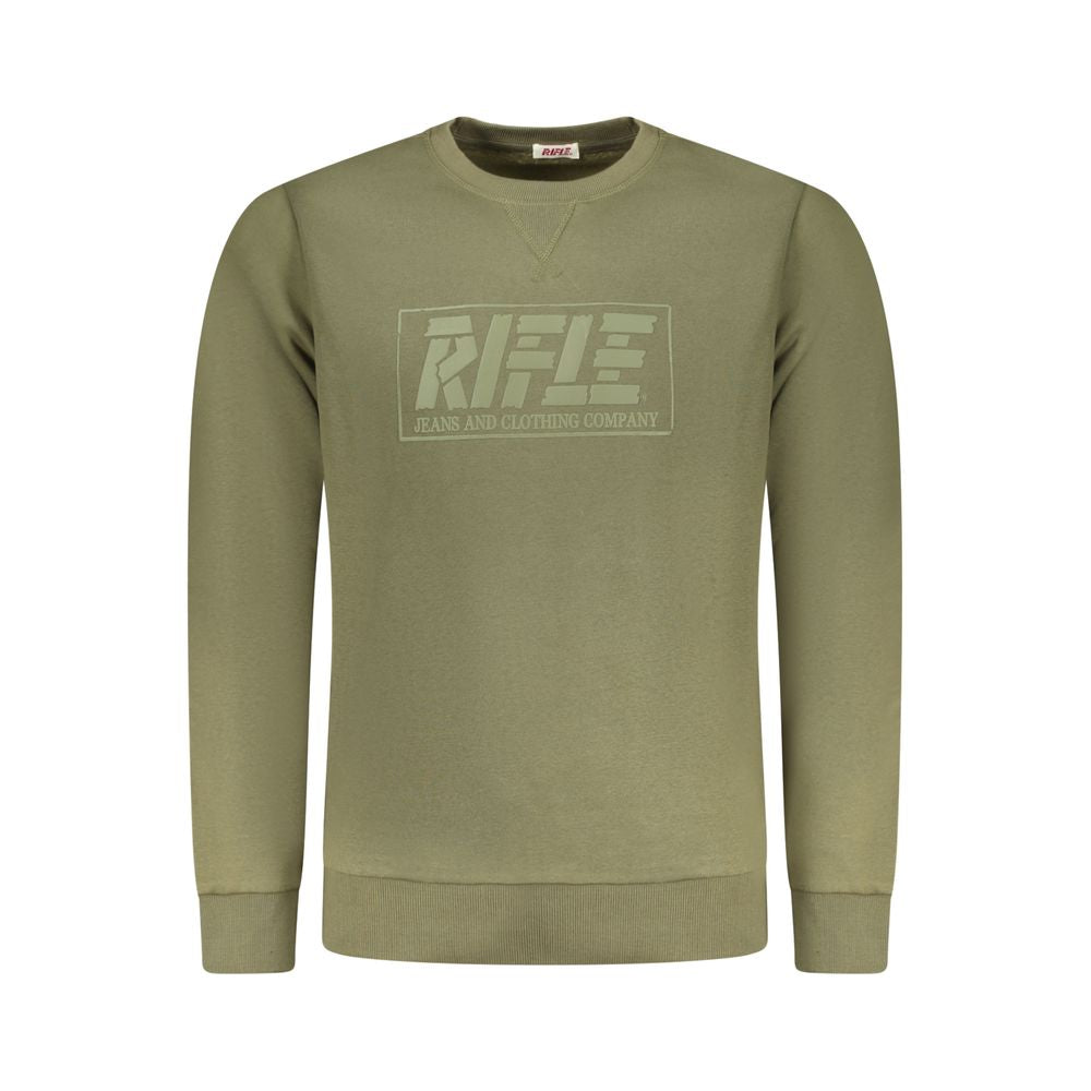 Sweatshirt en coton vert Rifle - Modèle RI-40895-XL