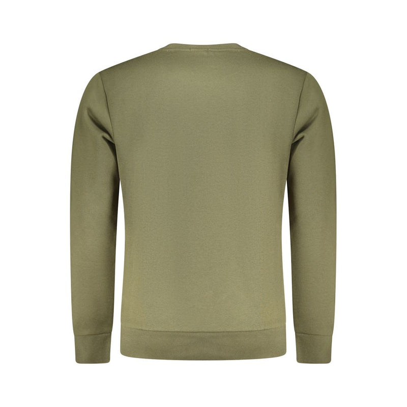 Rifle Green Cotton Sweatshirt - Stylish Comfort for Men