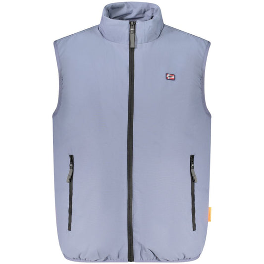 Noorwegen 1963 Blauw Polyester Herenjack
