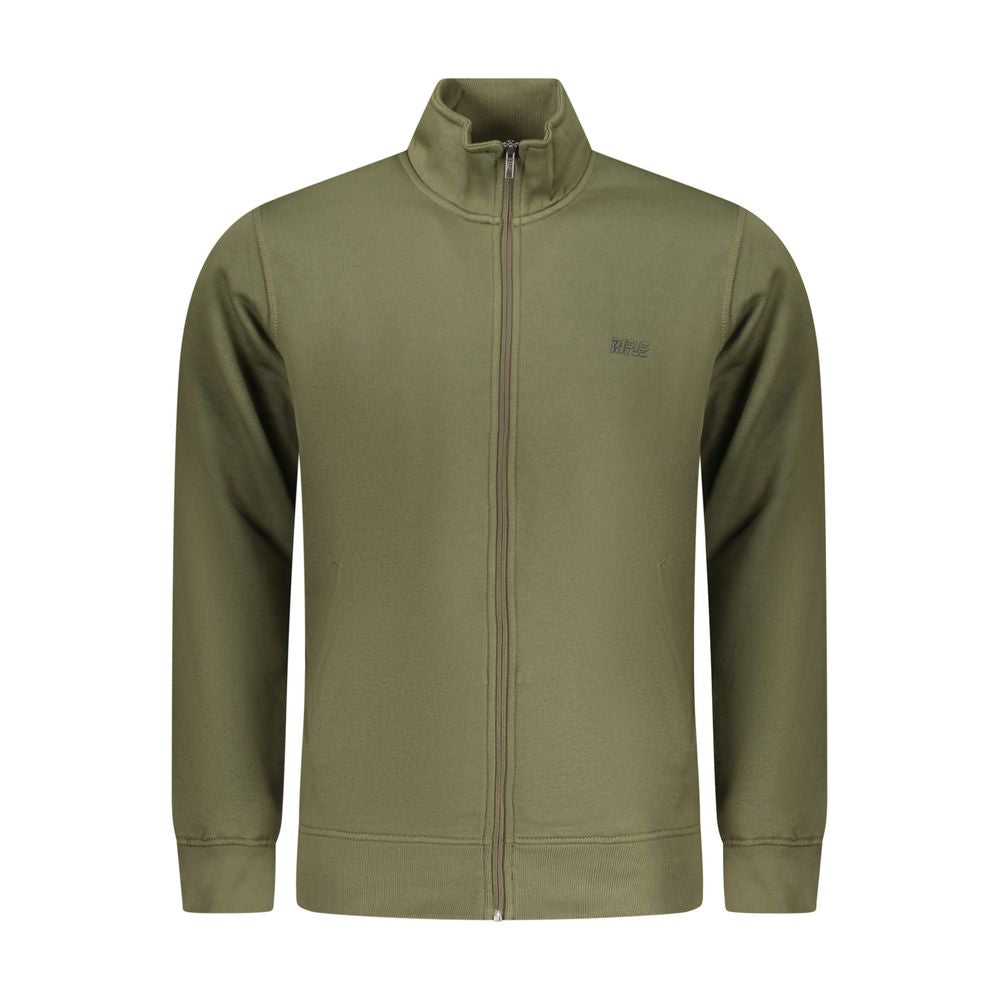 Rifle Green Cotton Sweatshirt - Confort et Élégance