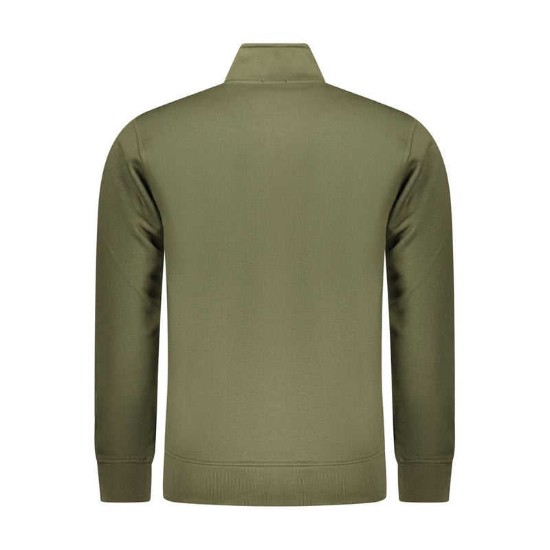 Rifle Green Cotton Sweatshirt - Stylish Comfort for Men