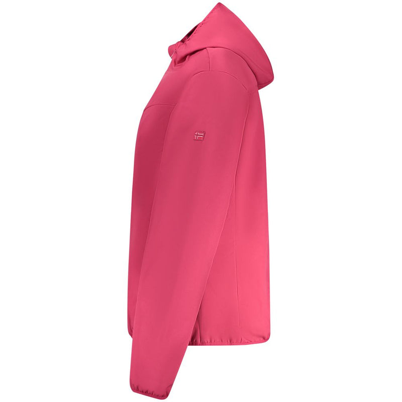 Norway 1963 Veste & Manteau en Polyester Rose - Élégante et Fonctionnelle