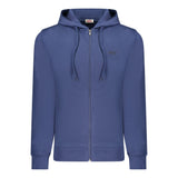 Rifle Blue Cotton Sweatshirt - Confort et Élégance
